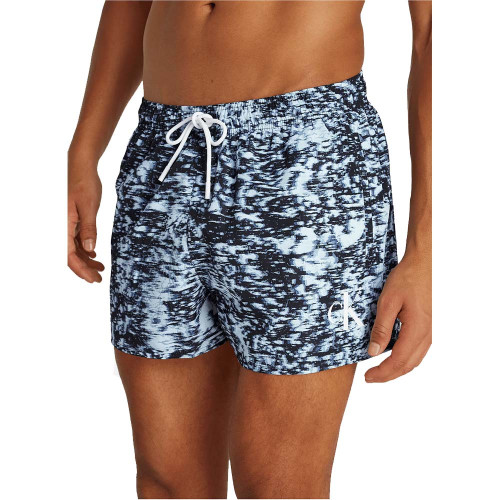 Calvin Klein Ανδρικό μαγιό Short Drawstring Swim Shorts - CK Monogram